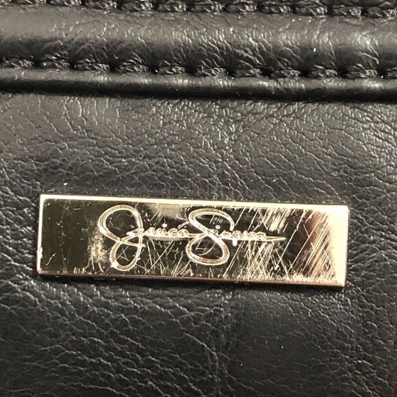 🌹JESSICA SIMPSON Handbag Purse Clutch Black - Picture 5 of 8
